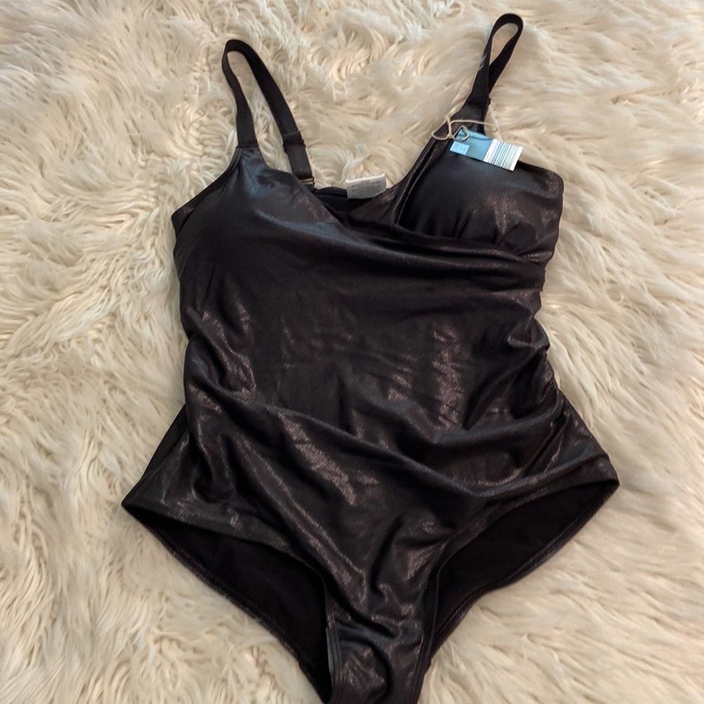 Serra Shimmering Black Ladies Swimsuit size L brand new - Picture 9 of 9